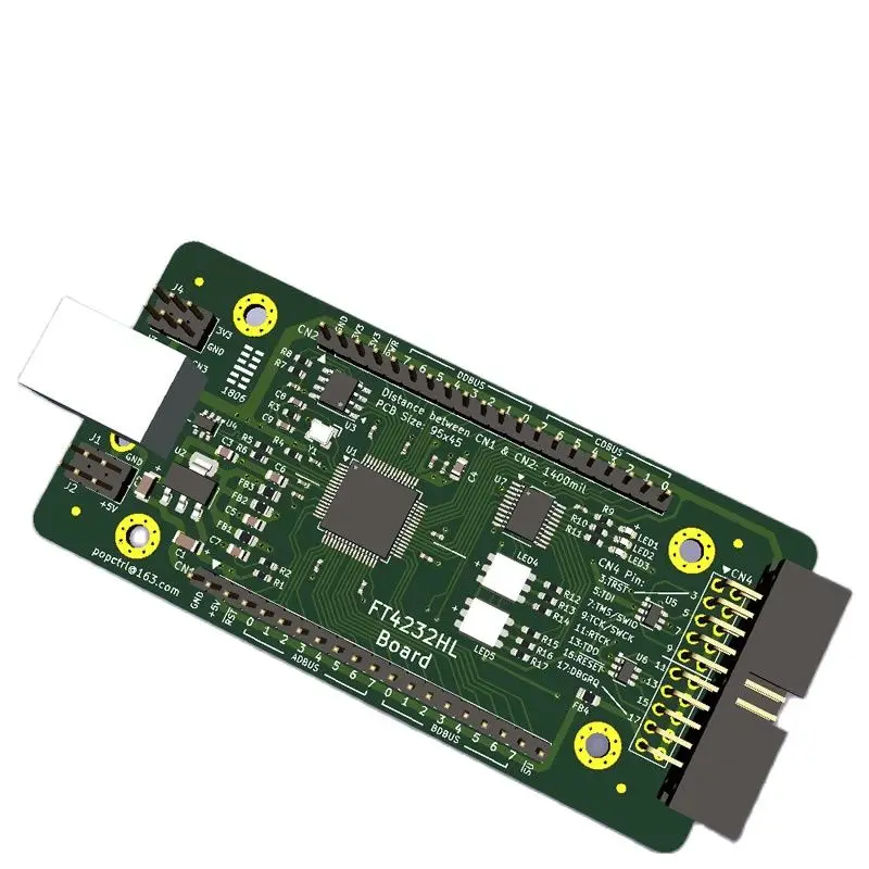 FT4232HL Development Board FT4232 USB to Serial Port JTAG SPI I2C OpenOCD