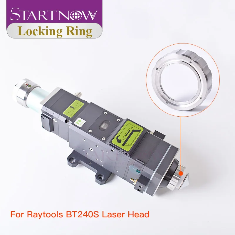 Startnow Laser Locking Ring For Precitec Raytools BT240S BM109 BM111 WSX Fiber Laser Head Ceramic Lock Ring Fasten Nut