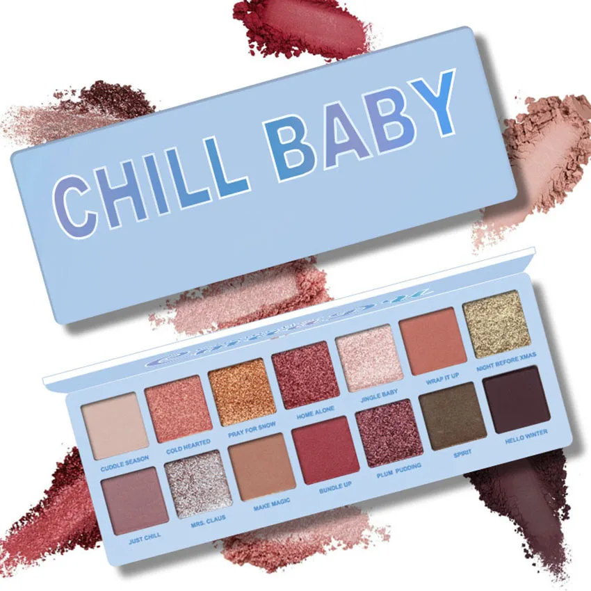 Chống Thấm Nước Lắc Chân Nữ Matte Eyeshadow Palette 14 Màu Trang Điểm Ánh Kim Lấp Lánh Màu Mắt Đĩa Sáng Bóng Bột Bột Màu Phấn Mắt
