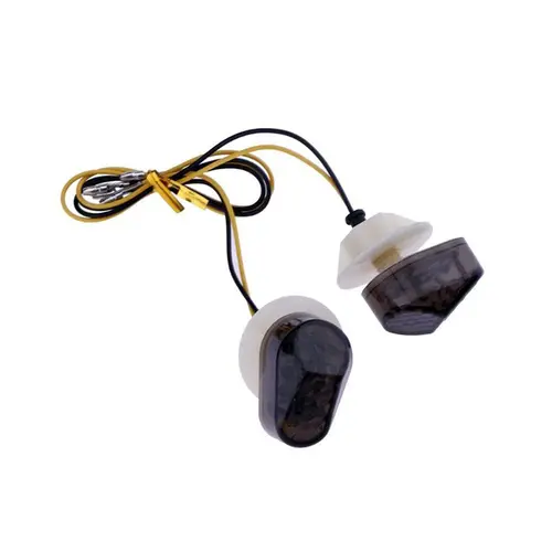 Imagen 1 del producto Luz indicadora LED de montaje empotrado para motocicleta, señal de giro para Yamaha YZF R1 R6 YZF R6S FZ1S FAZER 1000 FZ6S FAZER 600, 1 par