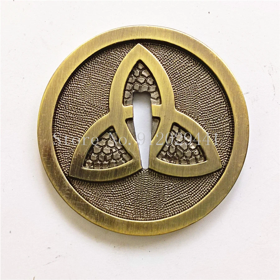 Alloy Guard Tsuba For Japanese Samurai Katana Sword Knife Guard Wakizashi HandMade DIY Fittings