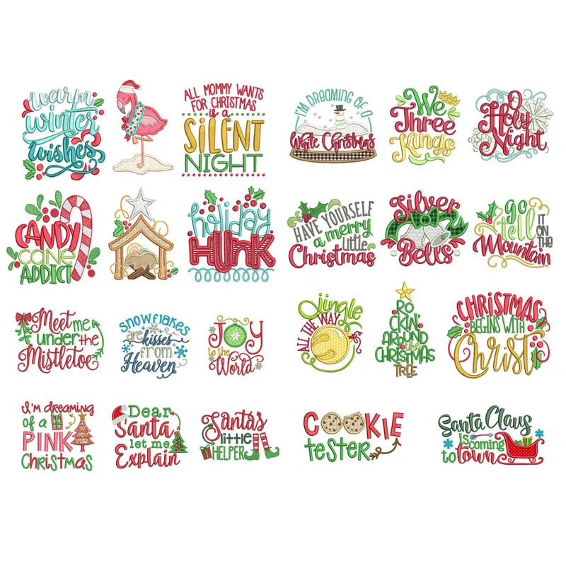 1 Pcs Vrolijk Kerstfeest Woorden Tekst Decor Scrapbook Papier Esthetische Stickers Leuke Dagboek Jounral Briefpapier Kantoor Schoolbenodigdheden