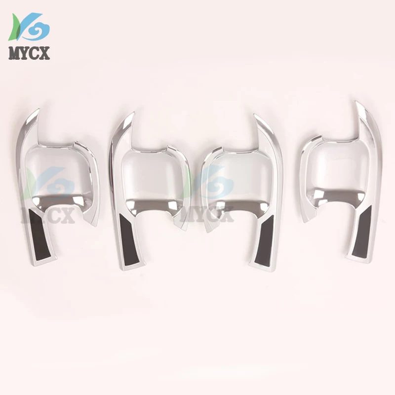 

For Ford Escape Kuga 2020-2021 Car Accessories Carbon Fiber Style Door Handle Bowl Cover Cup Cavity Trim Insert Catch Molding