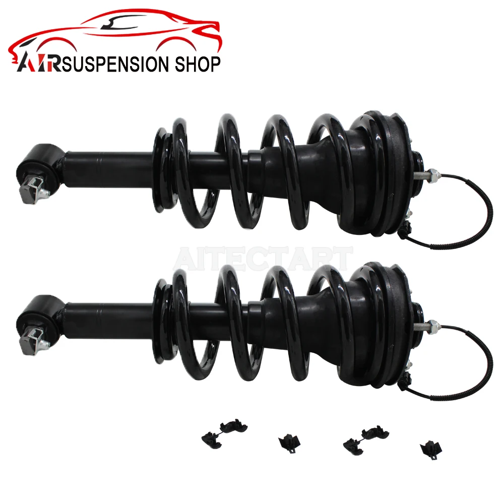 

Pair For GMC Yukon XL Cadillac Escalade Chevrolet Suburban 1500 Front Electric Assembly Air Suspension Strut 84176631 84061228