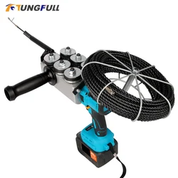 Wall Wiring Machine Automatic Brushless Electrician Stringing Machine Electric Puller Through Wall Threading machine