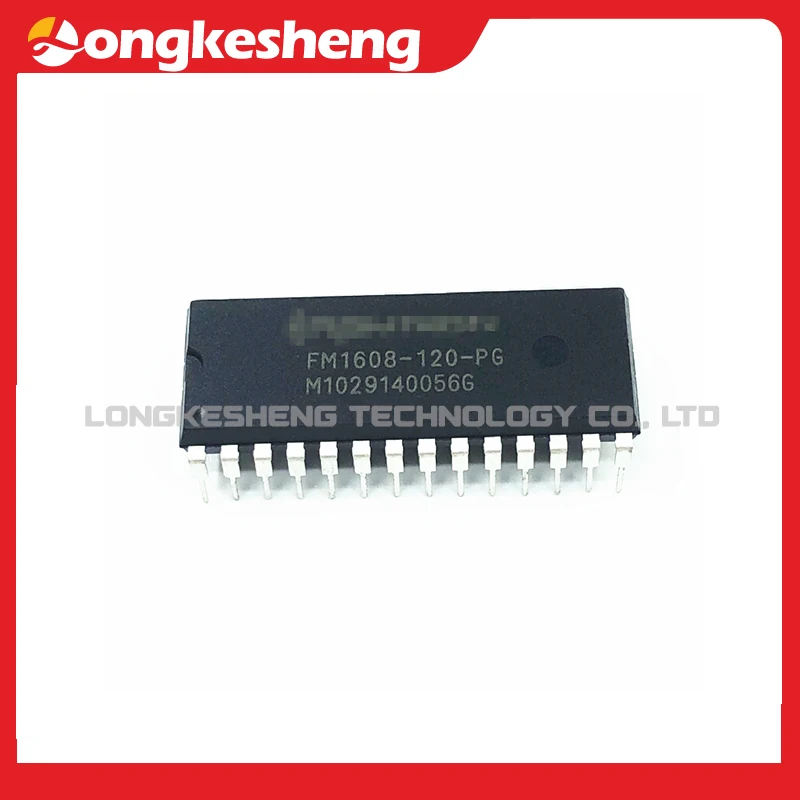 2pcs FM1608-120-PG DIP28 F-RAM 64K (8Kx8) 120ns 5V