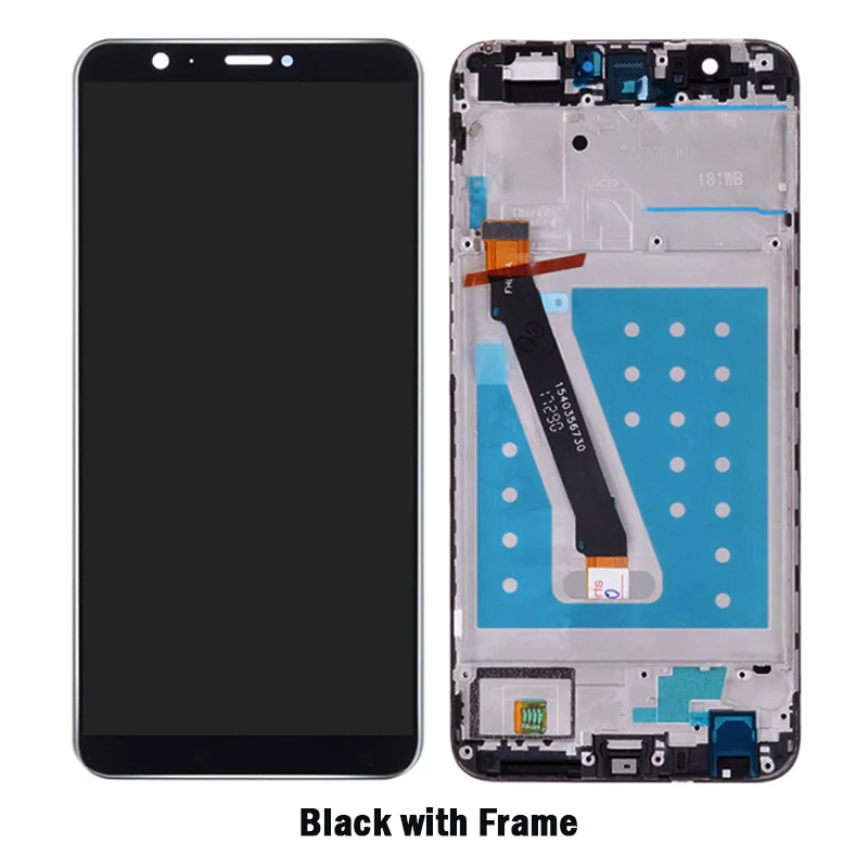 For Huawei P Smart 2018 FIG-LX1/LA1/LX2 LCD Display Screen Touch Digitizer Assembly For 5.65‘’ Enjoy 7S With Frame