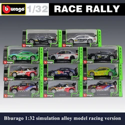 Bburago 1:32 Mercedes-Benz Amg Audi Dtm Sneeuw Draak Mini Ds Wrc Rally Racing Legering Model Verzamelen Geschenken