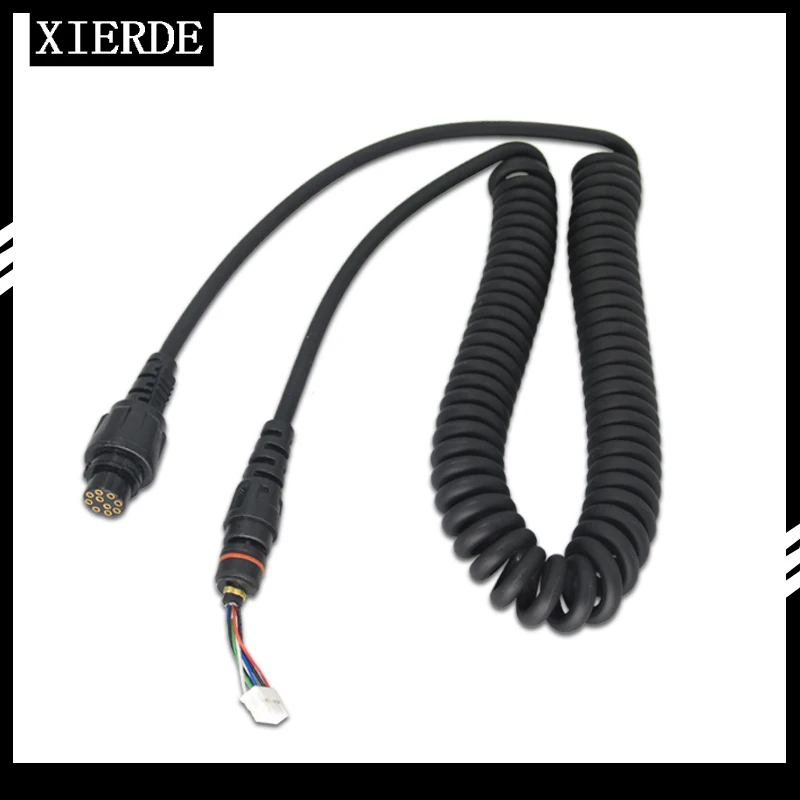 

DIY Spare Cable 10 Pin Aviation Connector For SM16A1 Speaker For Hytera MD780 / G MD782 RD982MD680 RD980 MT680 Etc. Car Radio