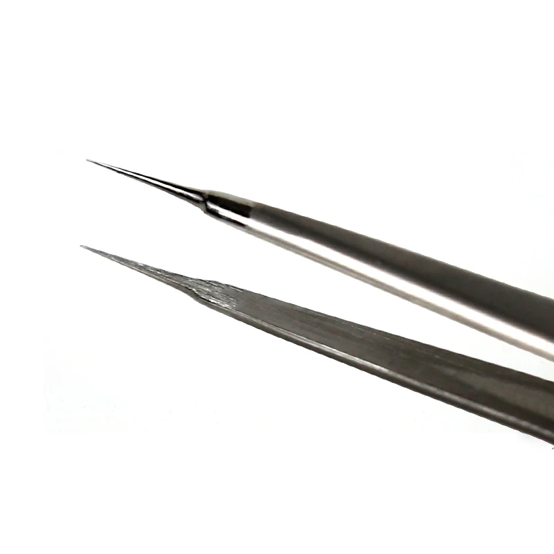 SAYTL-Pinzas 3D para pulir a mano, línea voladora afilada de alta precisión, pinzas superduras para plantar Chip IC de estaño, Micro pinzas de reparación
