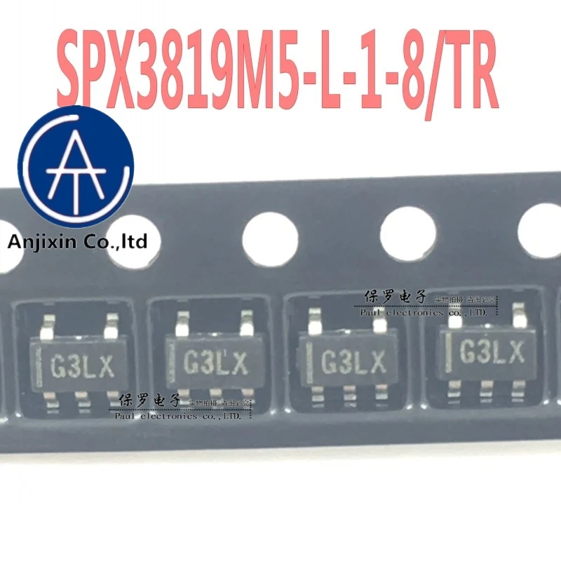 10pcs 100% orginal new LDO regulator SPX3819M5-L-1-8/TR silk screen G3 SOT23-5 1.8V real stock