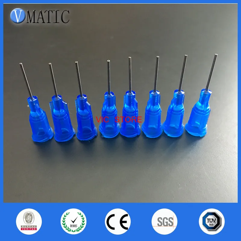 

Free Shipping Quality Assurance 0.5'' 1/2 Inch 22G 100Pcs Precision S.S. Luer Lock Glue Dispensing Needle Tip