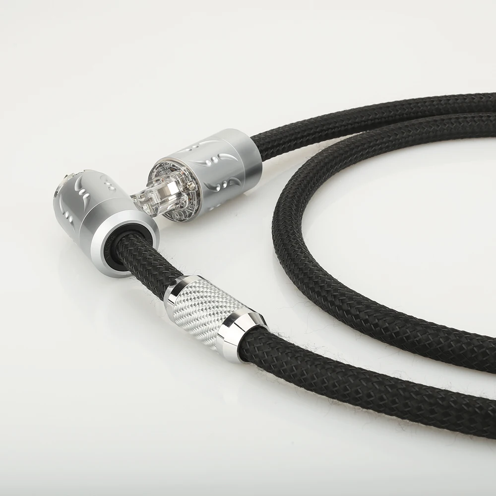 VIBORG MTR-1501สายไฟ16Pcs MultplexทองแดงAudiophileสายไฟACชุบโรเดียมUSมาตรฐานVM512R + VF512Rปลั๊ก