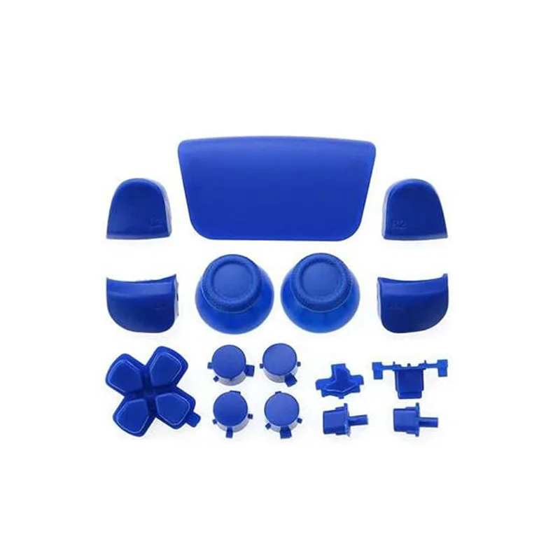 مجموعة أزرار كاملة ل PS5 المقود Dpad R1 L1 R2 L2 اتجاه مفتاح أزرار ABXY الزناد زر غطاء تغليف لسوني Playstion 5 PS5