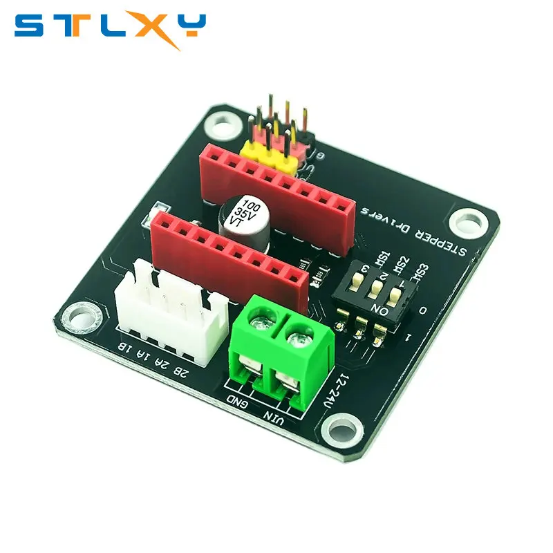 42 Stepper Motor Driver Expansion Board DRV8825 A4988 3D Printer Control Shield Module For Arduino Ramps1.4 DIY Kit