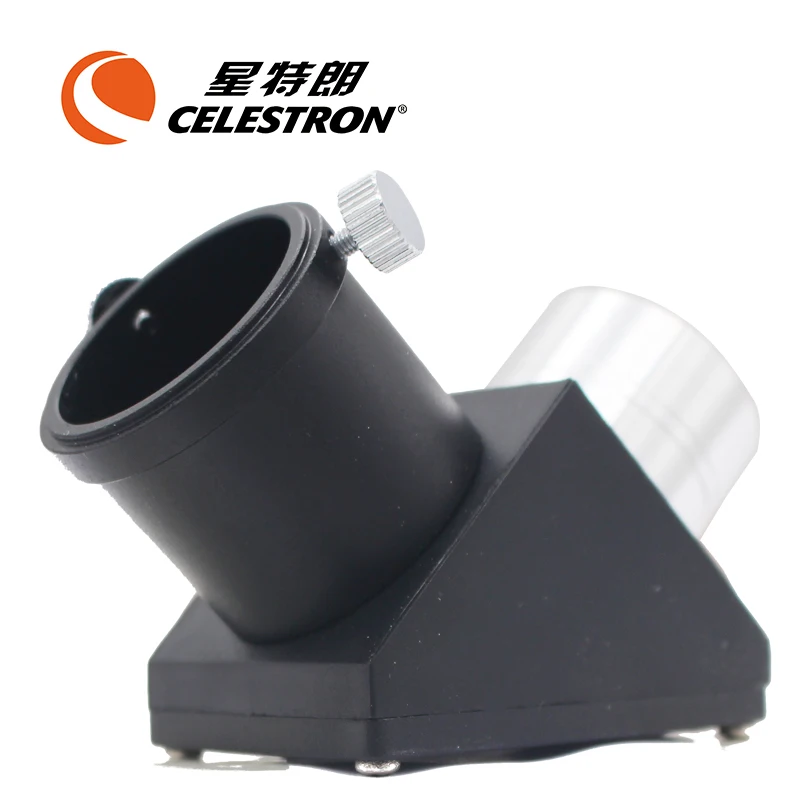 Celestron Full Metal 1.25 "Star Diagonaal, 90 ° Kijkhoek, ster Diagonaal Adapter Positieve Prisma Optic Astronomische Accessoires