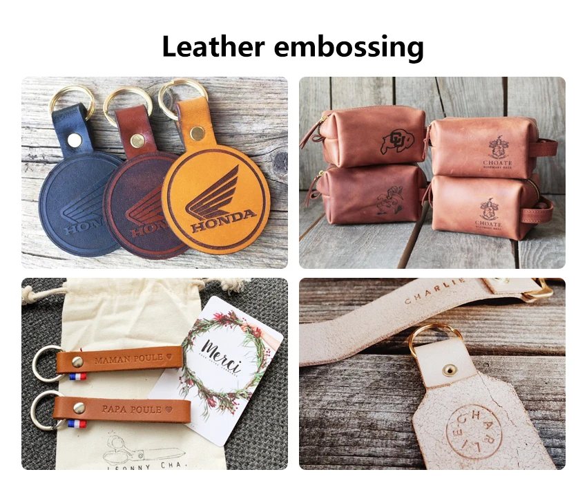 ZONESUN Logo Carving Tools, Embossing Hot Branding, Custom Brass Mold, Leather Stamps, Heating on Leather, Wood ,Paper