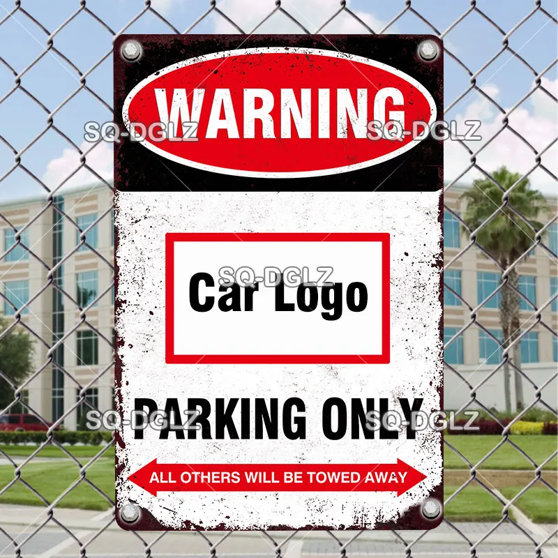 Descubre las placas de metal vintage Muy para decorar tu garaje o club
