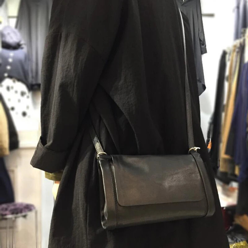 Klasyczne torby na ramię ze skóry bydlęcej prawdziwa skóra bydlęca oryginalna torba typu crossbody projektant kobiet miękkie torebki torebka kopertówka Sac
