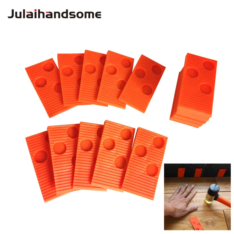 New Laminate and Wood Flooring Installation Kit Part 20PC Spacers Used against Wall to Provide Even Expansion Space