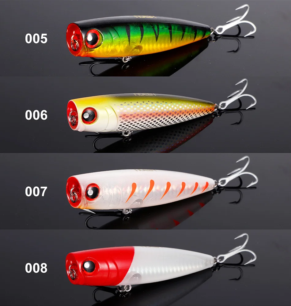Noeby Topwater Popper Angelköder 105mm 24g Wobbler Weitwurf-Kunstköder für Salz- und Süßwasser-Angeln – Detail 14