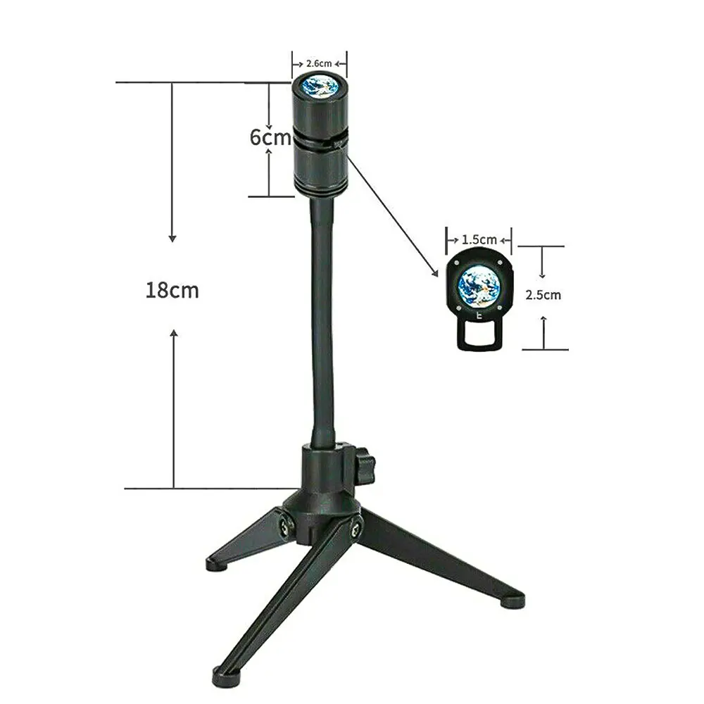 Moon Earth Lamp Planet Projector Lamp 360 Rotatable Bracket USB Rechargeable Led Night Light Planet Projection Lamp Room Decor