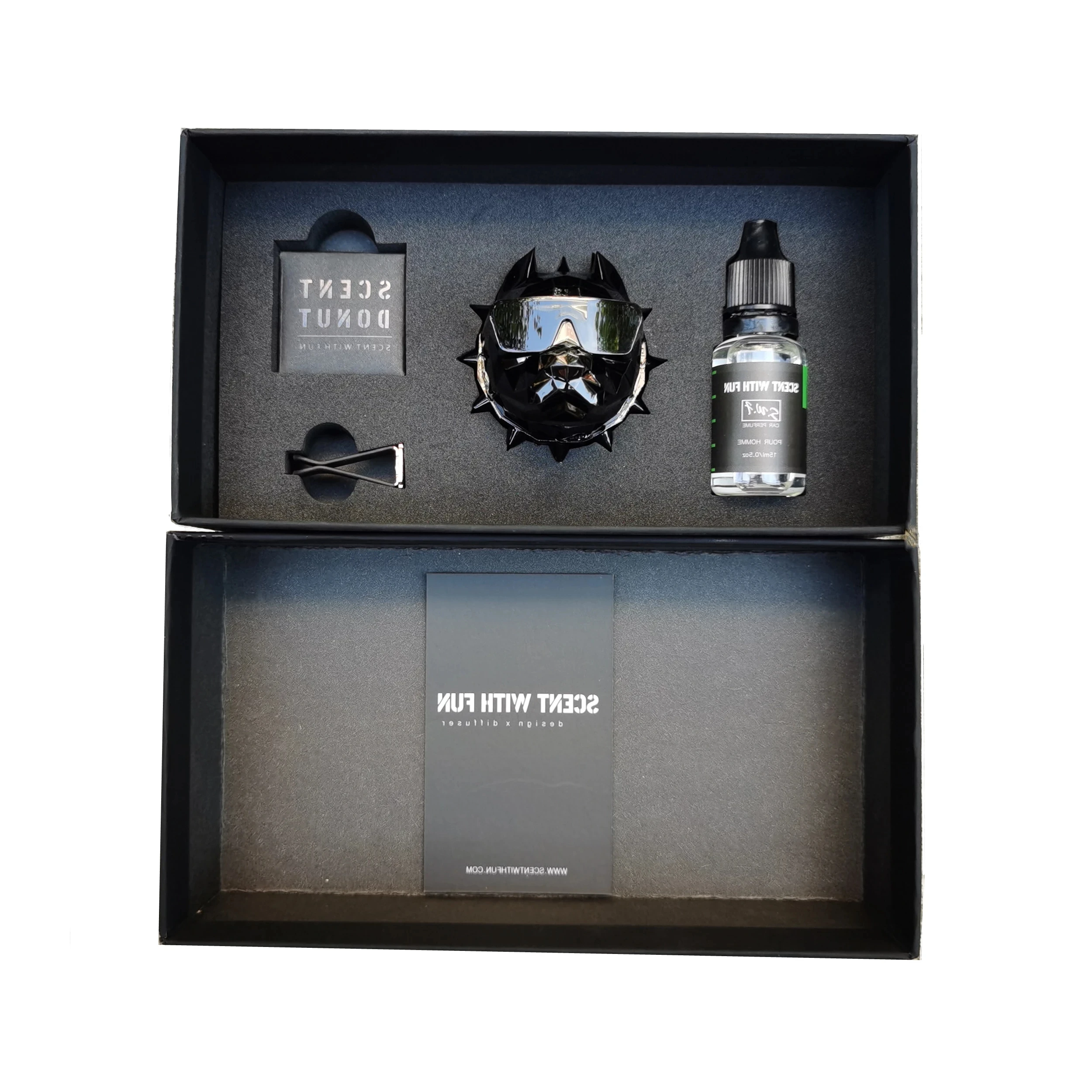 Car Air Freshener Bulldog รถ Air Outlet น้ำหอมรถตกแต่งเครื่องประดับเครื่องประดับน้ำหอม Diffuser