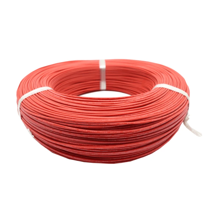 20 AWG High temperature Silicone Rubber Solid electronic wire Tinned Copper line for lighting electronic equipment -UL3135 Awg20