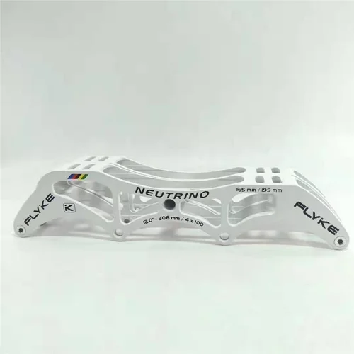 Imagen 2 del producto Flyke NEUTRINO 3X125mm 3X110mm 3X100mm 3 ruedas patines de velocidad en línea marco 4*110MM 4*100MM 4*90MM patines de patinaje base 1 par