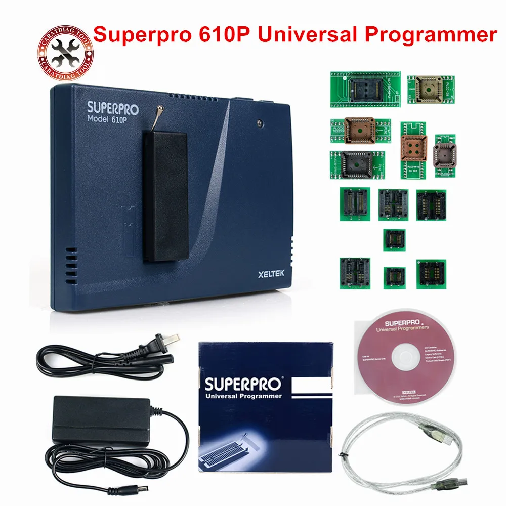 2021 New 100% Original Xeltek USB Superpro 610P Universal Programmer High Quality Xeltek USB Universal Programmer