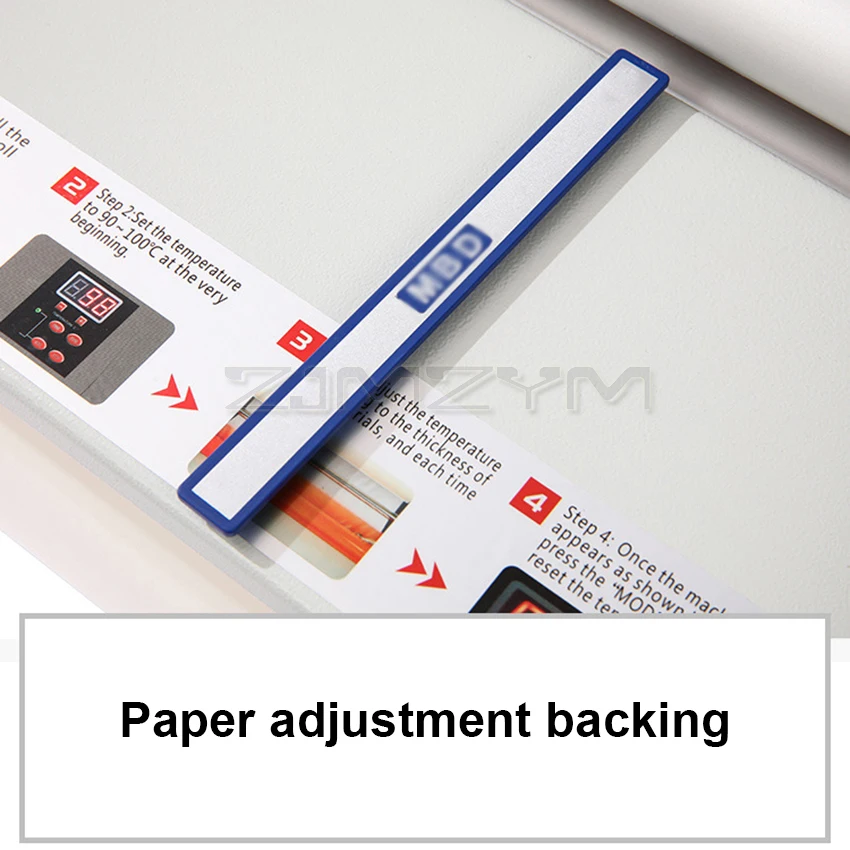 FM3520 A3+ Laminating Machine Desktop Type Hot Roll Laminator Single and Double Sided Laminating Digital Display 1.3m/min