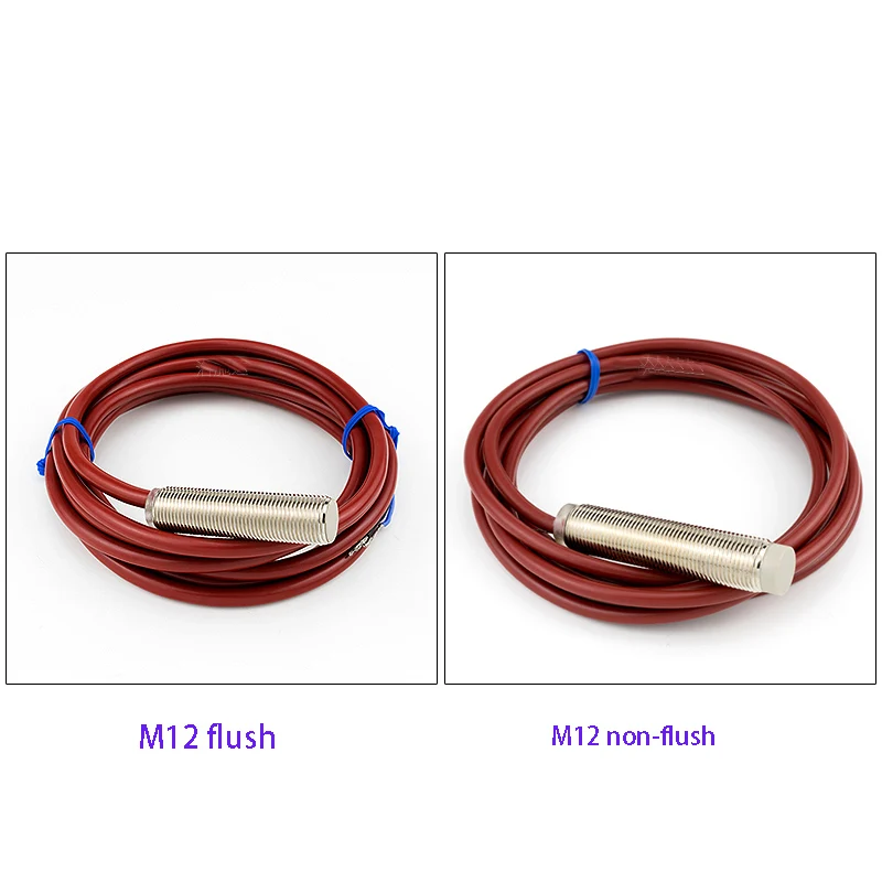 M12  proximity switch sensor temperature 120 degree Water and oil proof   3 wire metal induction switch Sensor