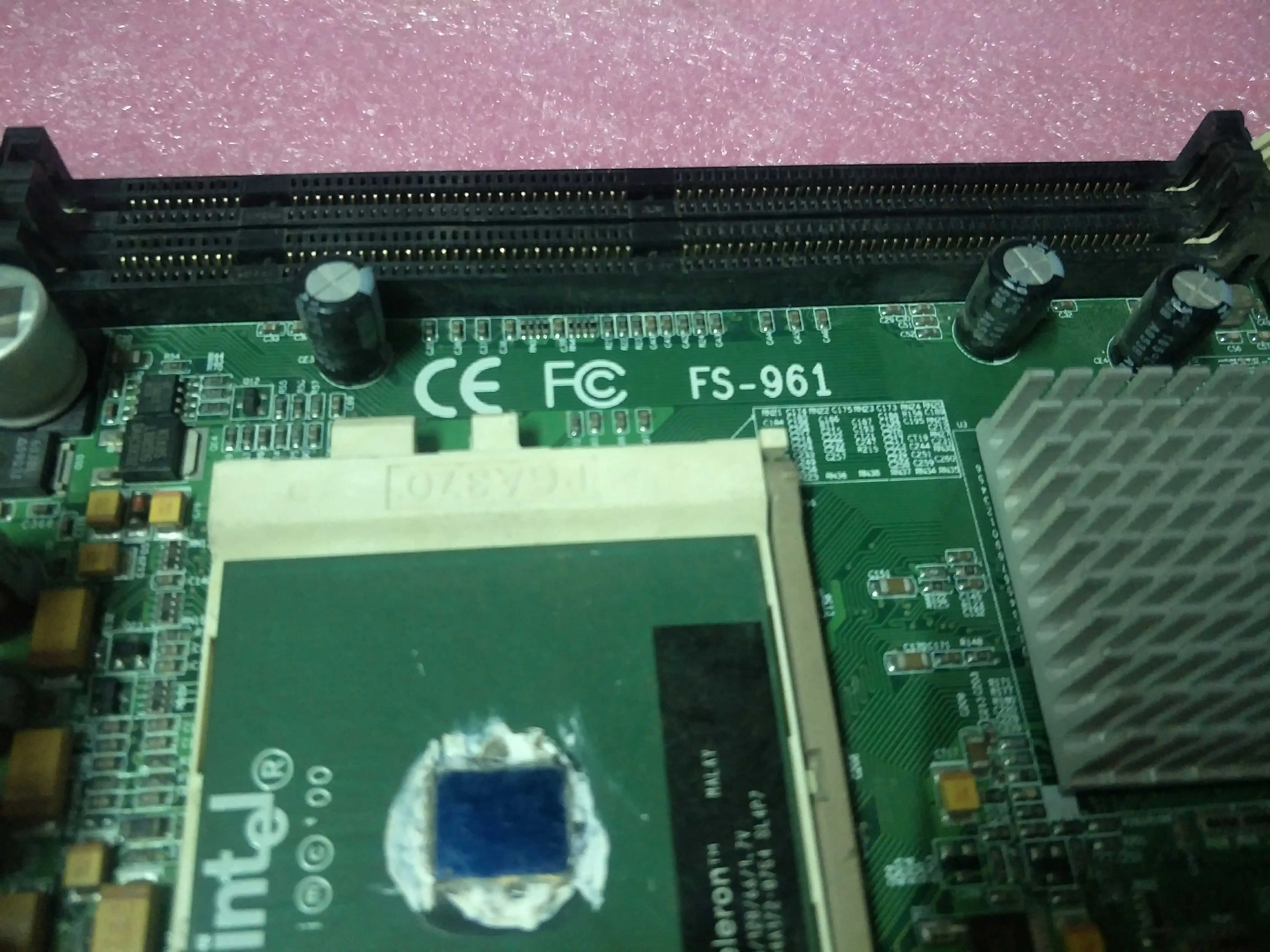 Original dismantling FS961 to send CPU memory 90% new FS961 physical picture