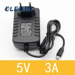 1pcs high quality 5v 3a Micro Usb Ac/dc Power Adapter EU Plug Charger Supply 5v3a For Raspberry Pi Zero Tablet Pc