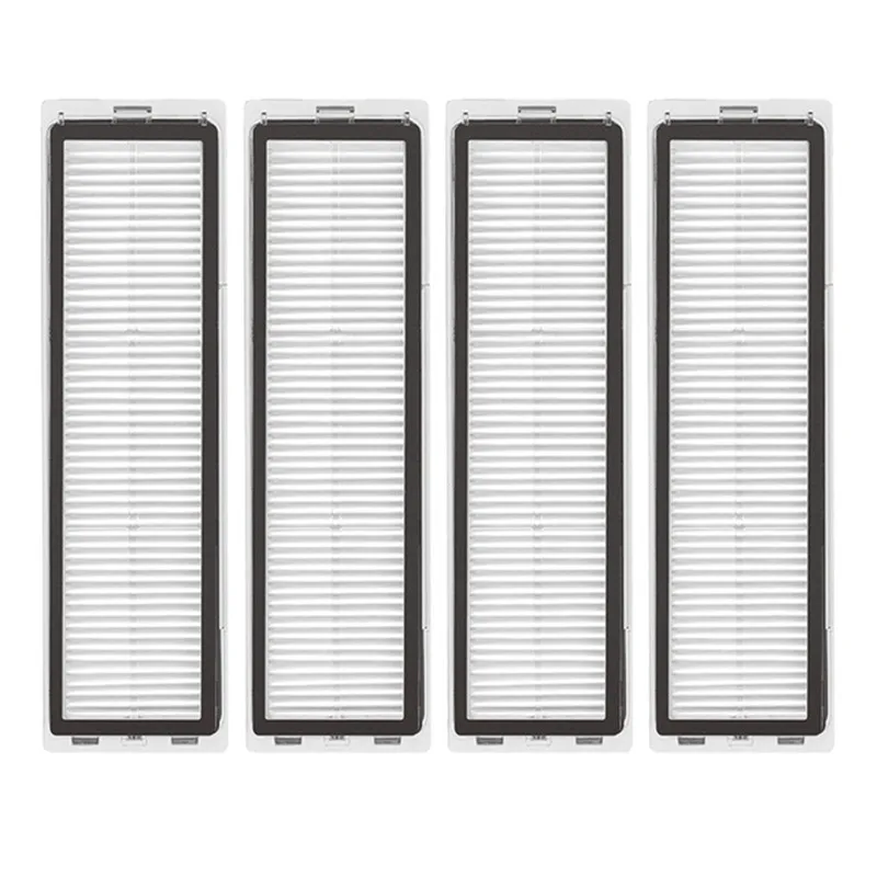 4PCS Washable Hepa Filter Accessories for TROUVER Robot Finder RLS3 Robotic Vacuum Cleaner Parts Kits Replacements Sweeper