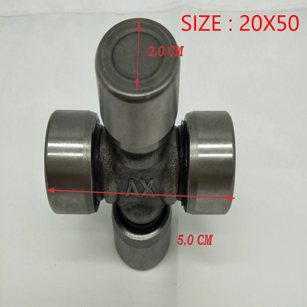 E0036 1Pc Motorcycle Universal Joint Cross Shaft Component 20x45mm 20X55 Joints Bearing ATV UTV Engine Part Drop Shipping