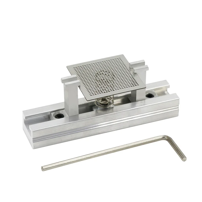 Imagem -06 - Kit Universal Reballing Bga Diretamente Aquecimento Stencils Titular Modelo de Fixação Jig para Consolas de Jogos Reparação Laptop 10 16 33 36 Pcs