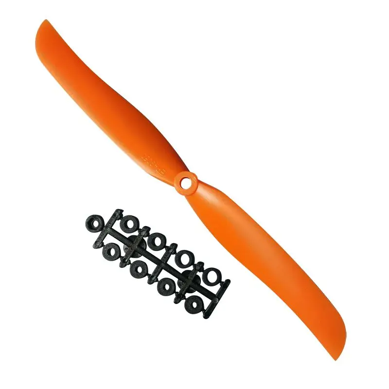 10 Pcs HY 2 Blade Propeller 5030 6030 7035 8040 8060 9050 1060 1160 Direct Drive High-Speed Pro Color Orange