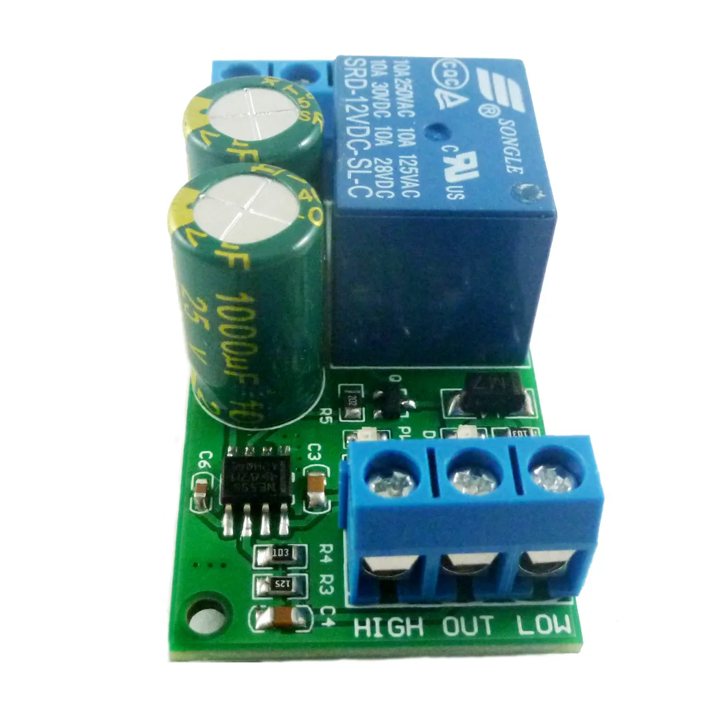 LC25A01 12V Water Level Automatic Controller Liquid Sensor Switch Solenoid valve Motor Pump automatic control Relay Board