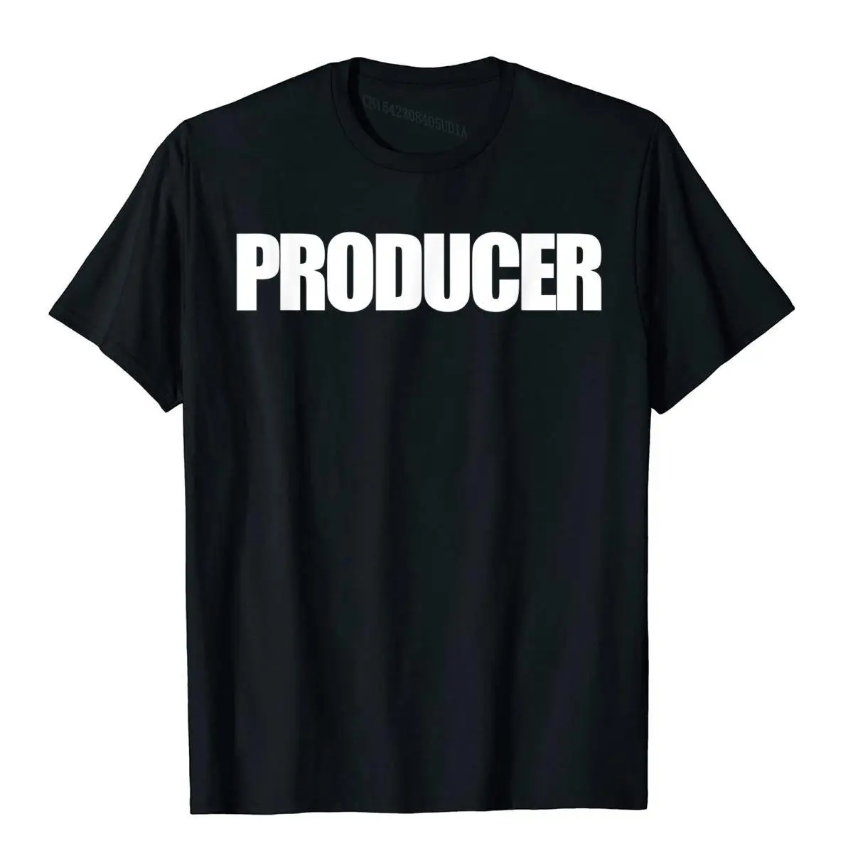 PRODUCER T-Shirt Film Or Music Production On Set ID Crazy Tops Shirt Cotton Men's T Shirts Unique Latest