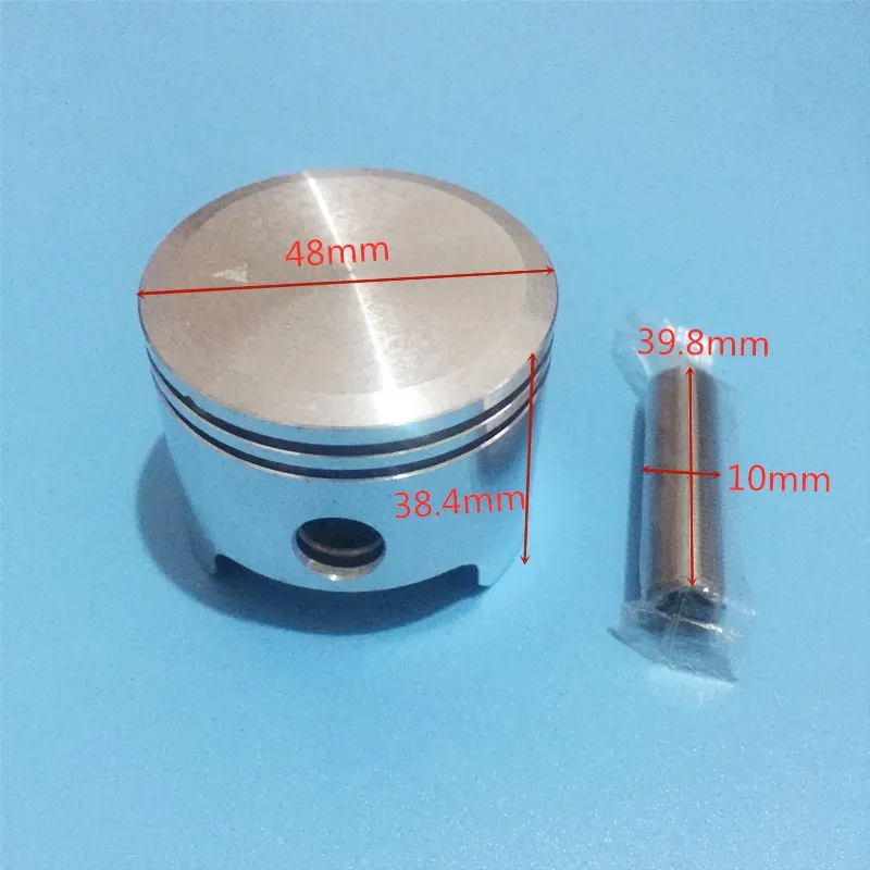 Xi Lanh Bộ Kit Piston 48 Mm Với Miếng Đệm Phù Hợp Với Trung Quốc 1E48F 48F 63CC Động Cơ 2 Thì Động Cơ Trái Đất Auger Khoan Điện Đa Năng các Bộ Phận