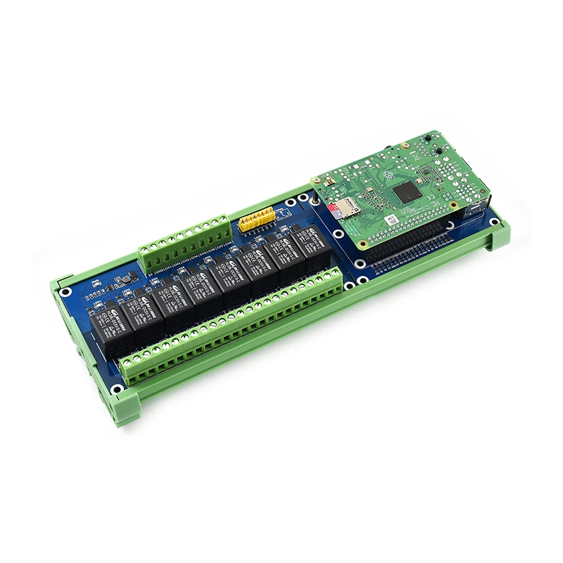 Raspberry Pi Expansion Board 8 Channel Relay Board Module for Raspberry Pi 4/3B+/3B Onboard LED RPi Relay Board (B)