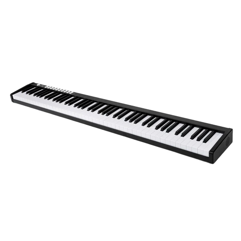 88 Keys Thickened Electronic Keyboard Professional Keyboard Bluetooth Rechargeable Portable Electric Piano