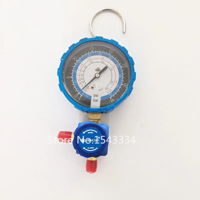 

HS-468AL Low pressure 1-way manifold gauge for R410a R32 refrigeration low side