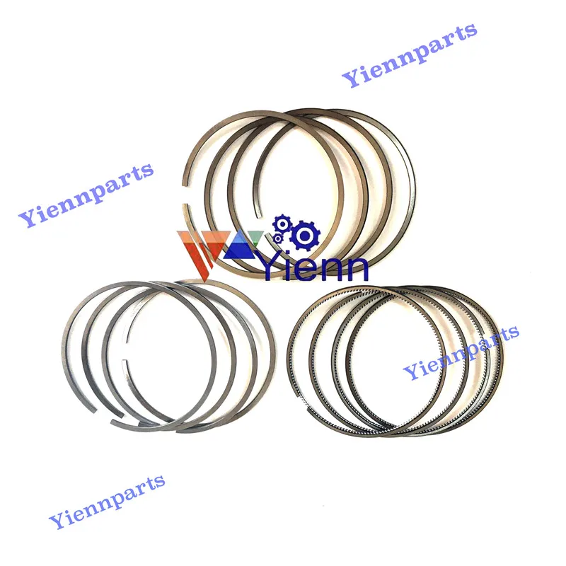 For HINO F20C Piston Ring Set 13216-2671 L 13226-1321 R 13216-2323  146mm  KC-FR1FWA Truck F20C Diesel Engine Parts