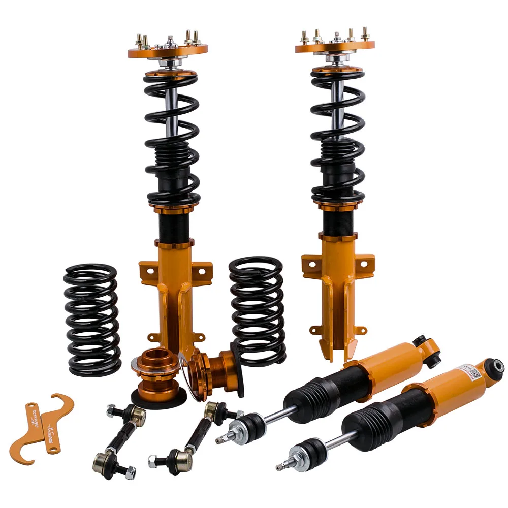 24 Steps Adjustable Damper Force Assembly Coilovers Kits for Ford Mustang 05-14