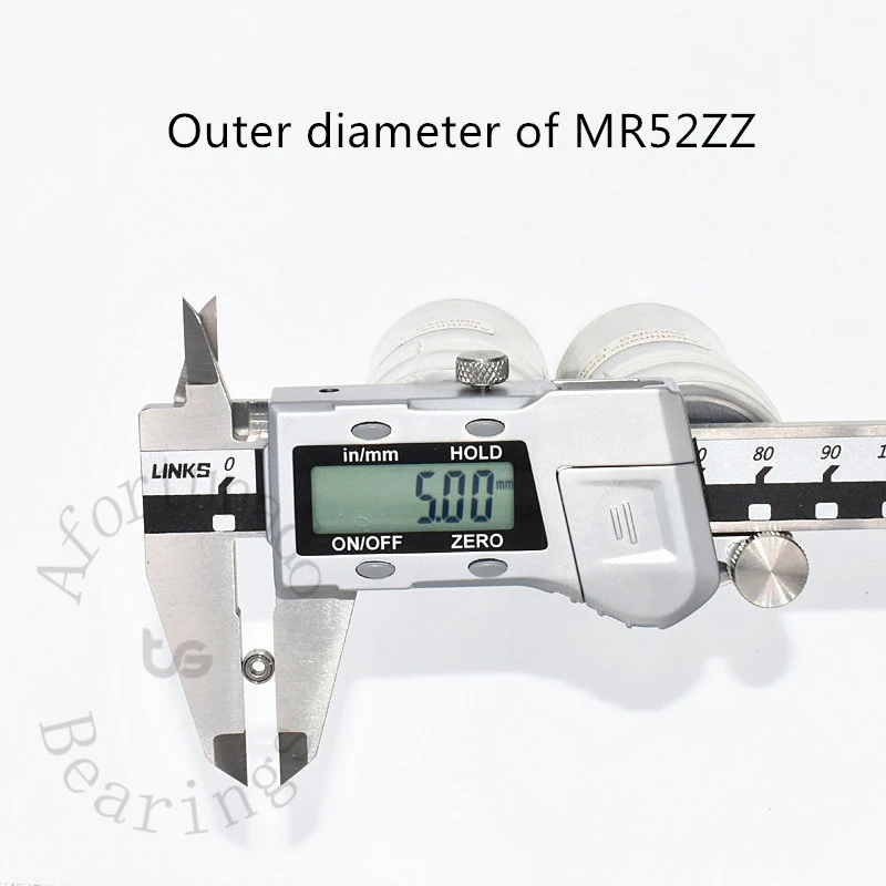 MR52ZZ 2*5*2.5(mm)  Bearing 10pcs chrome steel Metal Sealed High speed Mechanical equipment parts
