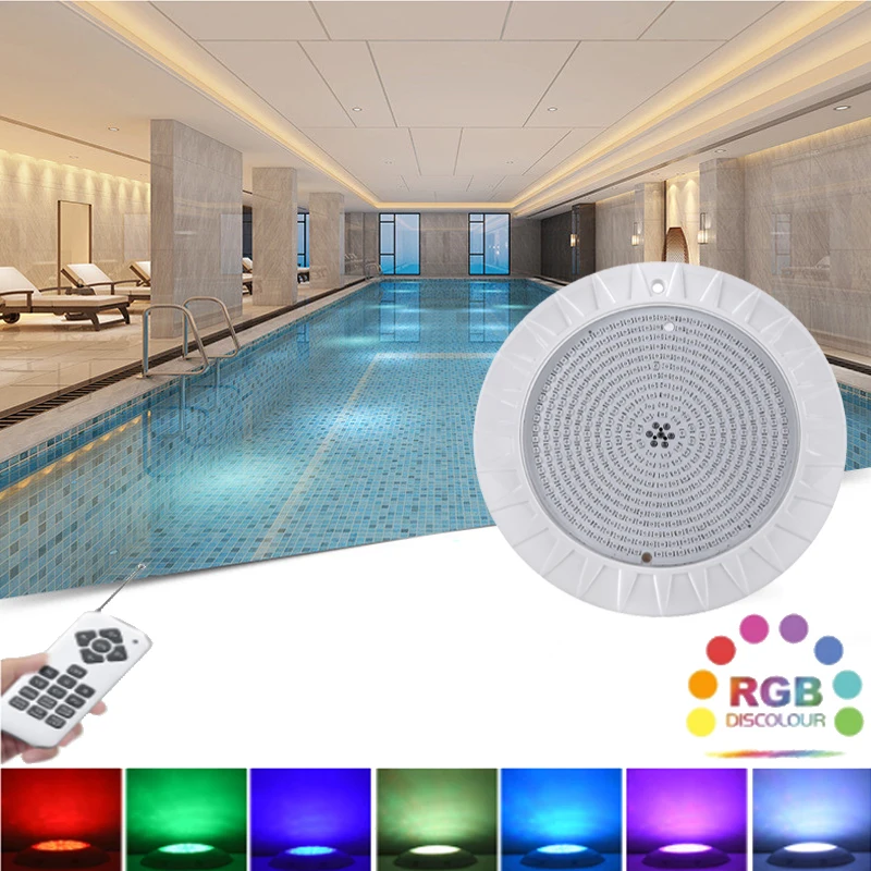 

20W 30W 40W LED resin swimmimg pool lights IP68 waterproof underwater light AC12V wall mounted lamp RGB color changeable light