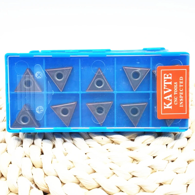 KAVTE TNMG160404-MA MS M85 TNMG160408-MA MS M85 초경 인서트 CNC 선반에 적합 강철, 스테인리스 강 절삭 공구