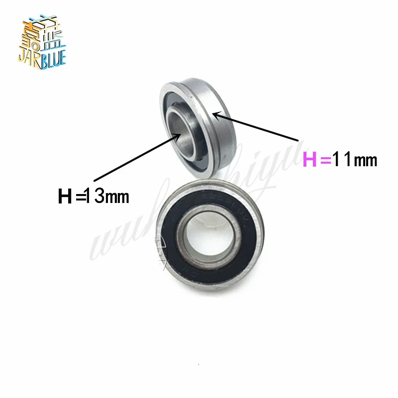 1pcs F6003 F6003-20-2RS  20X35X11X13 Flange Bearing ABEC-1 Miniature Deep Groove Ball Bearing Sealed Ball Bearings